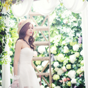 Africa Vestido midi a rayas cont8